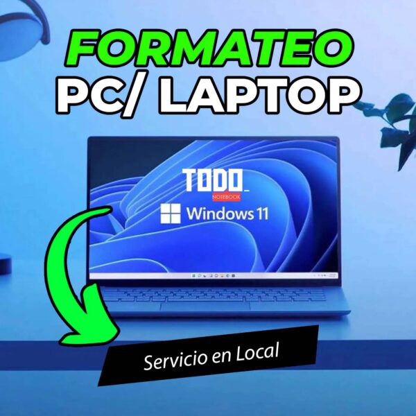 Formateo de Notebook en Local