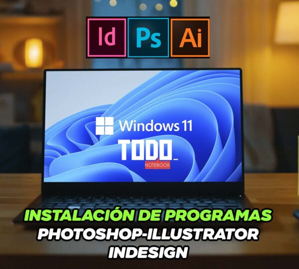 Instalación Programa Photoshop - Ilustrator - Indesign
