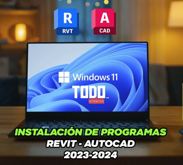 Instalación Programa Revit - Autocad 2023-2024