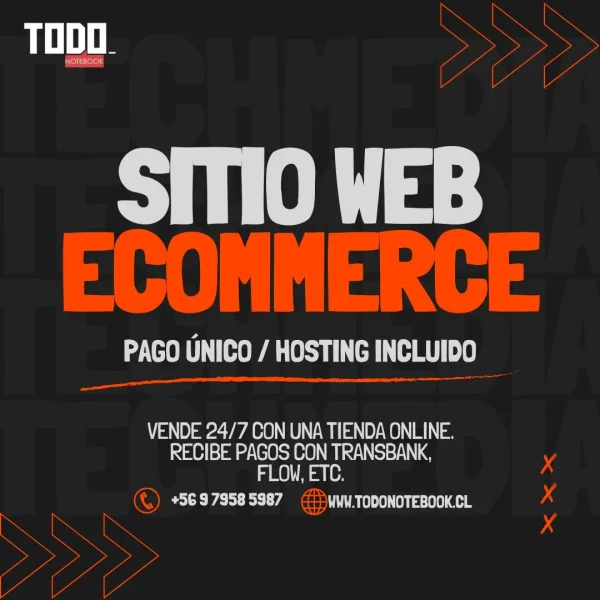 Página web Ecommerce +200 Productos